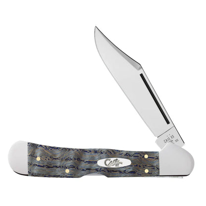 Case Smooth Blue Curly Oak CopperLock®
