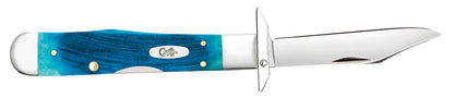 Case Sawcut Jigged Caribbean Blue Bone Cheetah® Cub