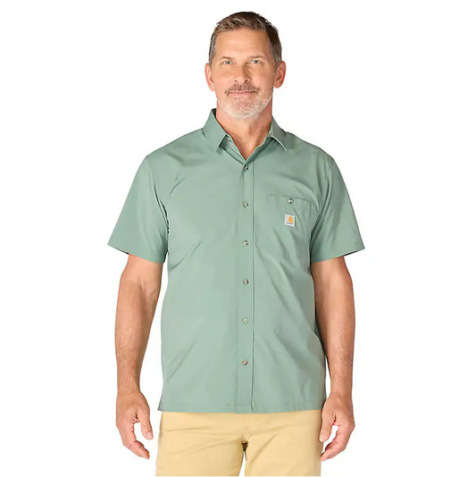 Carhartt Men's Force Sun Defender™ Woven Relaxed SS Shirt