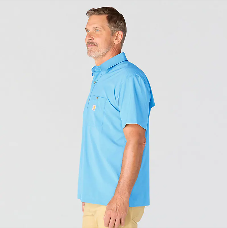 Carhartt Men's Force Sun Defender™ Woven Relaxed SS Shirt