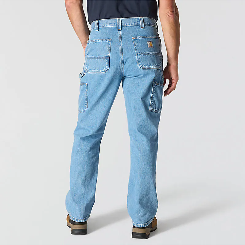 Carhartt Men's Cotton Denim Work Dungaree - Original Loose Fit B13
