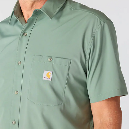 Carhartt Men's Force Sun Defender™ Woven Relaxed SS Shirt
