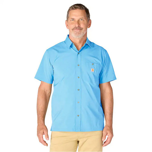 Carhartt Men's Force Sun Defender™ Woven Relaxed SS Shirt