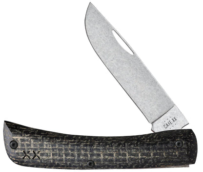 Case Crossroads™ Black Burlap Laminate XR Sod Buster® Jr with Dayglow G-10