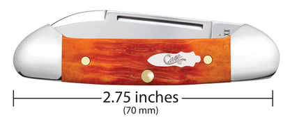 Case Crandall Jigged Tequila Sunrise Bone Baby Butterbean