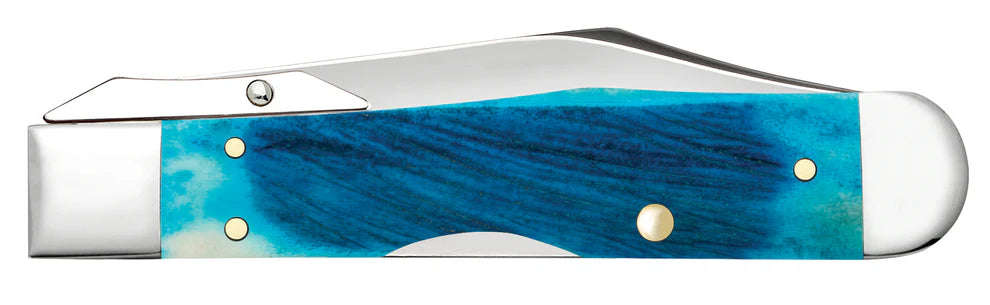 Case Sawcut Jigged Caribbean Blue Bone Cheetah® Cub