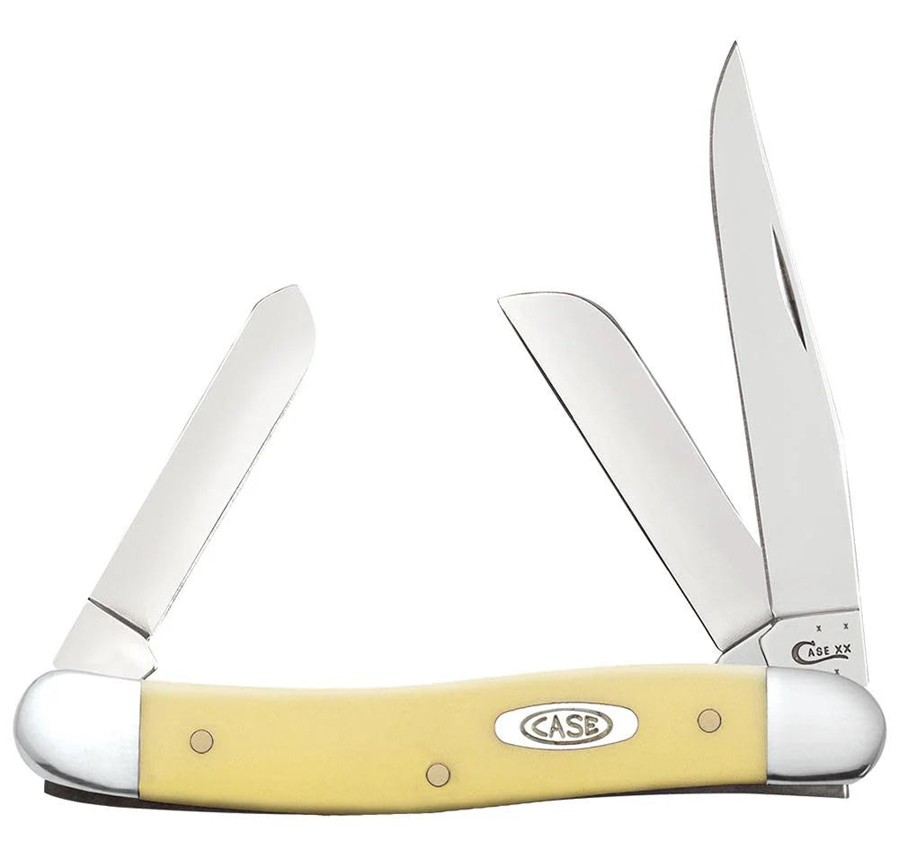 Case Yellow Synthetic CS Medium Stockman Knife