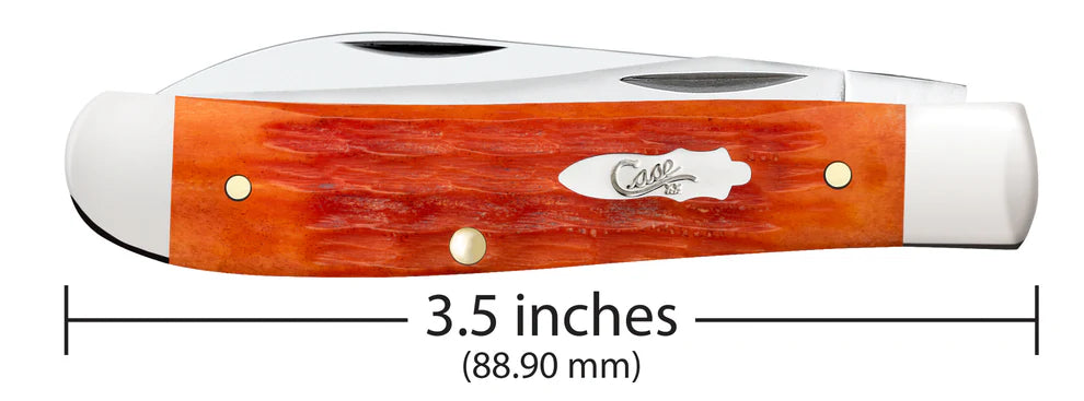 Case Crandall Jigged Tequila Sunrise Bone Mini Trapper