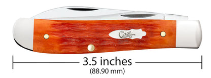 Case Crandall Jigged Tequila Sunrise Bone Mini Trapper
