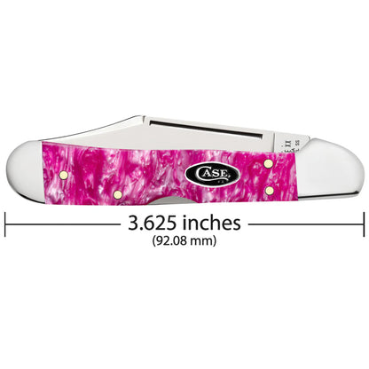 Case Smooth Pink Crackle Kirinite® Mini Copperlock®