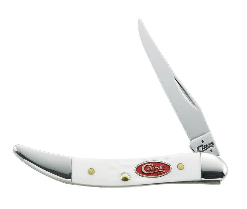 Case SparXX™ Standard Jig White Synthetic Small Texas Toothpick 60180 Pocket Knife