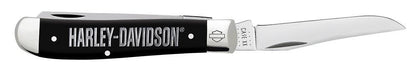 Case Knives Harley-Davidson® Embellished Smooth Black Synthetic Mini Trapper