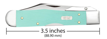 Case Smooth Seafoam Green G-10 Cheetah® Cub