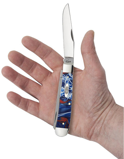Case Kirinite Patriot Trapper Stainless Pocket Knife 11200