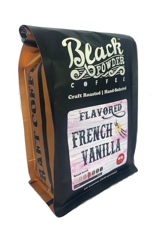Black Powder Coffee French Vanilla Blend - 12oz