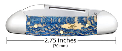 Case Smooth Blue Sycamore Wood Baby Butterbean