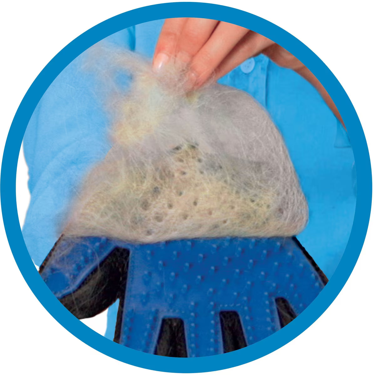 Truetouch Five Finger Pet Deshedding Glove