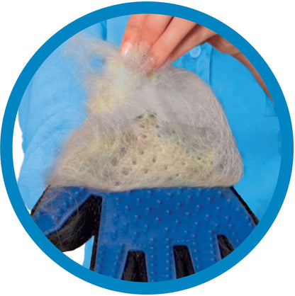 Truetouch Five Finger Pet Deshedding Glove