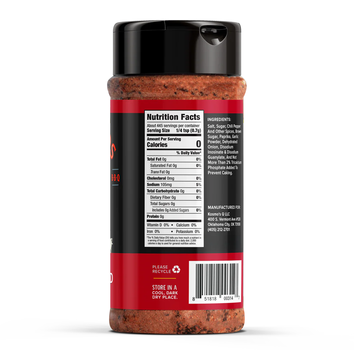Kosmos Hot Dirty Bird Dry Rub