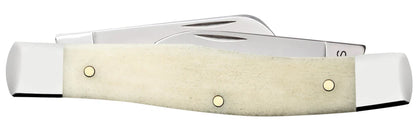 Cases Smooth Natural Bone Medium Stockman