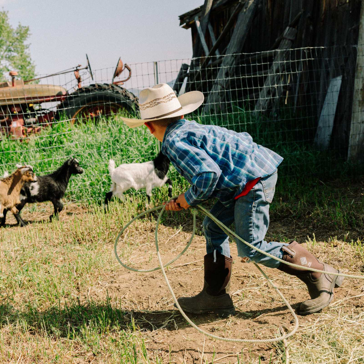 Muck Boot Company Big Kids' Chore Western Boot