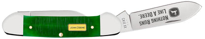 Case John Deere Sawcut Jig Green Bone Canoe