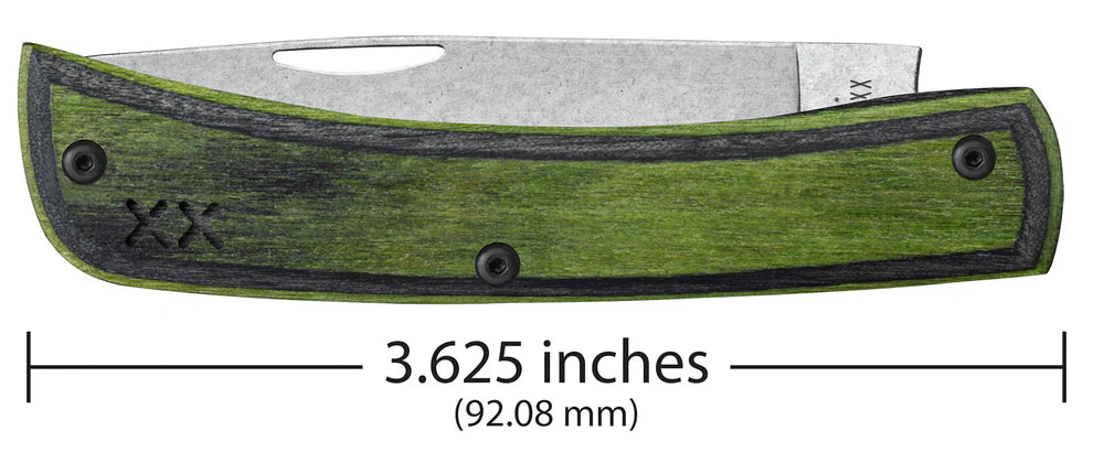 Case Crossroads™ Smooth DymaLux® Wood Green Hornet XR Sod Buster® JrModel #: 66383