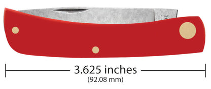 Case American Workman Smooth Red Synthetic CS Sod Buster®