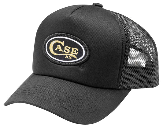 Case Retro Black Trucker Hat w/Case Logo