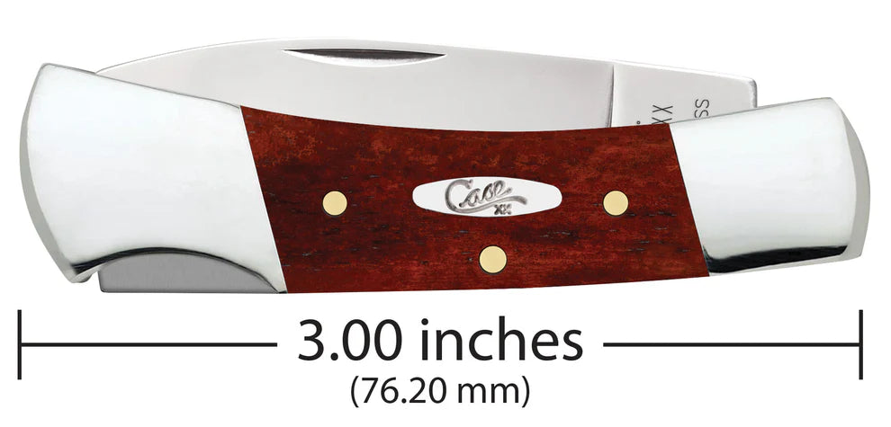 Case Smooth Chestnut Bone Lockback