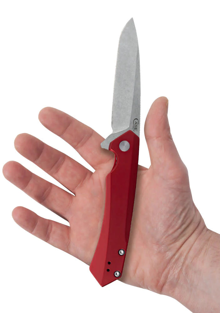 Case Red Anodized Aluminum Kinzua® with Spear Blade
