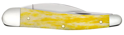 Case Smooth Yellow Bone Seahorse Whittler