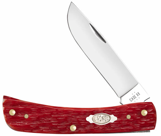 Case Peach Seed Jig Dark Red Bone CS Sod Buster® Jr