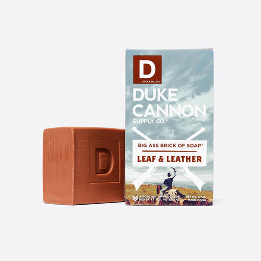 Duke Cannon Supply Co. Big Ass Brick of Soap - Leaf & Leather