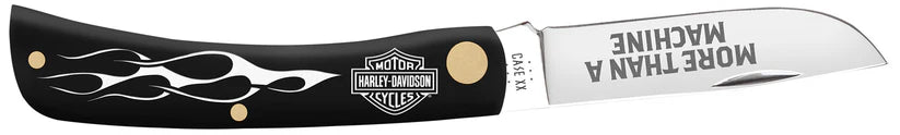 Case Harley-Davidson® Embellished Black Synthetic Sod Buster® Jr