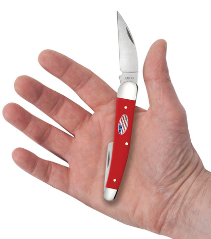 Case Smooth Red Synthetic American Workman CS Seahorse Whittler