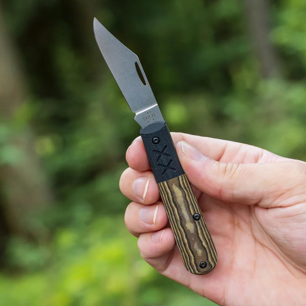 Case Crossroads™ Smooth Luna Richlite® w/Black G-10 XR Barlow