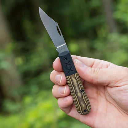 Case Crossroads™ Smooth Luna Richlite® w/Black G-10 XR Barlow