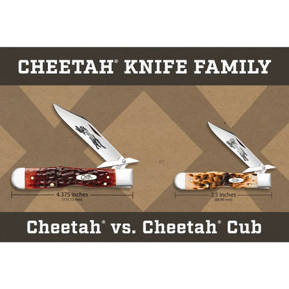 Case Platts Jig Yellow Bone Cheetah® Cub
