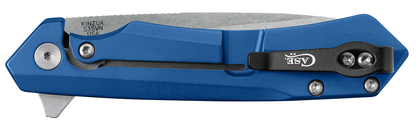 Case Blue Anodized Aluminum Kinzua® with Spear Blade