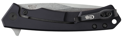 Case Black Anodized Aluminum W/Walnut Wood Inlay Marilla®