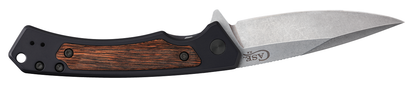 Case Black Anodized Aluminum W/Walnut Wood Inlay Marilla®