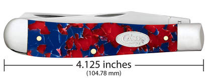 Case Trapper Smooth Freedom Kirinite 51000 Stainless Pocket Knife