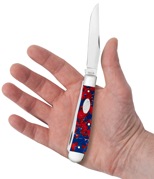 Case Trapper Smooth Freedom Kirinite 51000 Stainless Pocket Knife