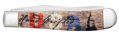 Case Trapper Making a Case for America 10846 Stainless Pocket Knife