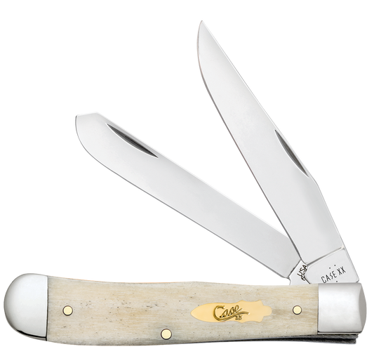 Case Natural Bone Smooth Trapper