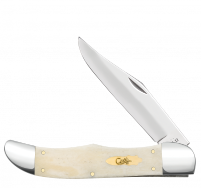 Case Natural Bone Smooth Larg Folding Hunter
