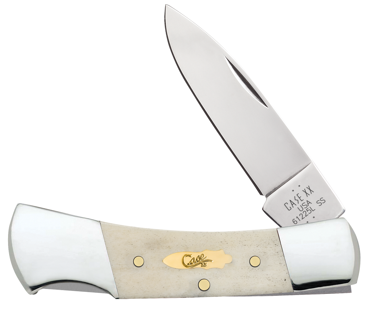 Case Natural Bone Lockback