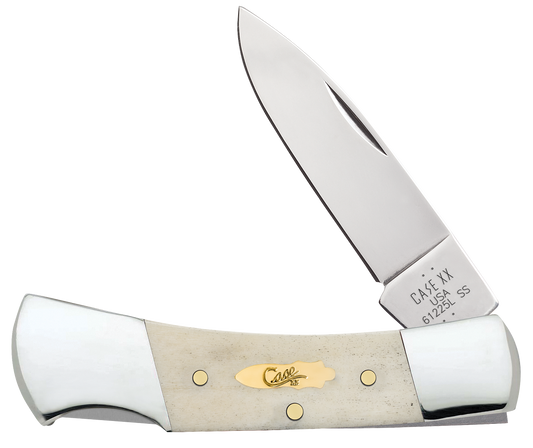 Case Natural Bone Lockback