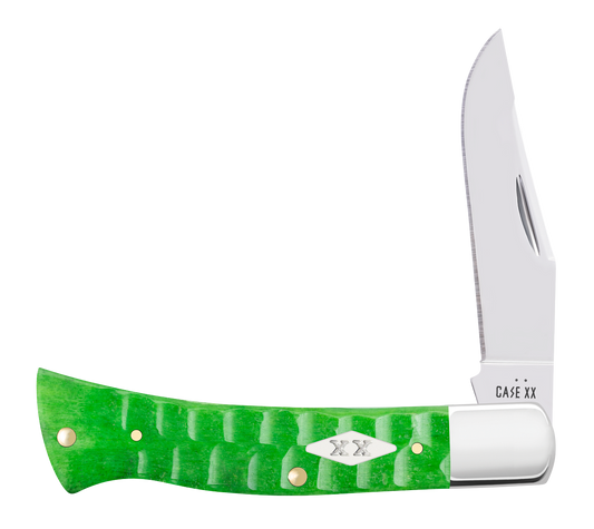 Case Axe Handle Gator Jig Bright Green Bone